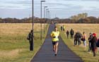 Ryan McLeod (Tipton) on his way to winning the Heaton Memorial Road Race, Newcastle Town Moor. Photo: David T. Hewitson/Sports for All Pics